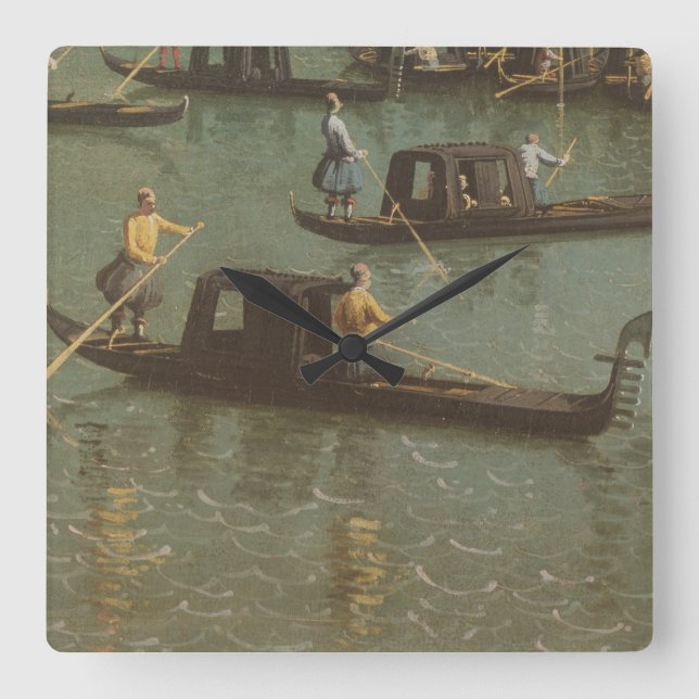 The Entrance to the Grand Canal Square Wall Clock (Front)