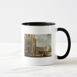 The Entrance to the Musee de Louvre and St. Mug