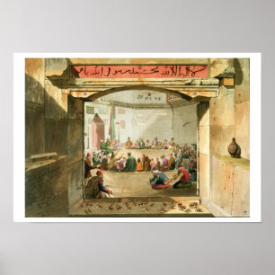 The Entrance to the Tower of the Winds, Athens, fr Poster