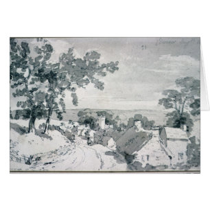 The Entrance to the Village of Edensor, 1801