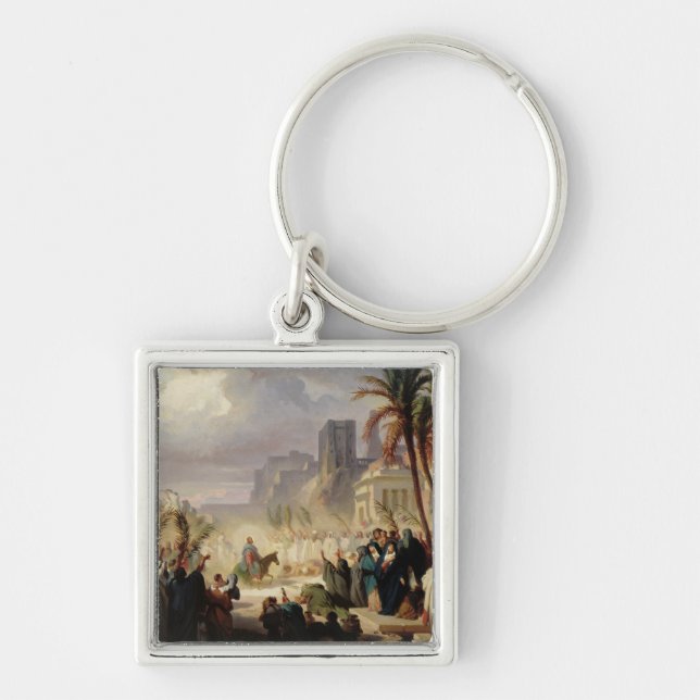 The Entry of Christ into Jerusalem Key Ring (Front)