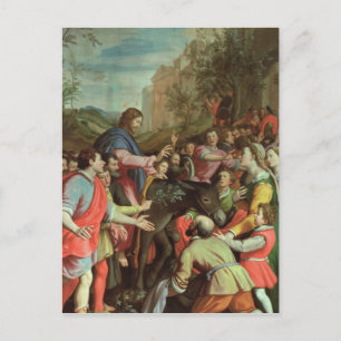 The Entry of Christ into Jerusalem Postcard