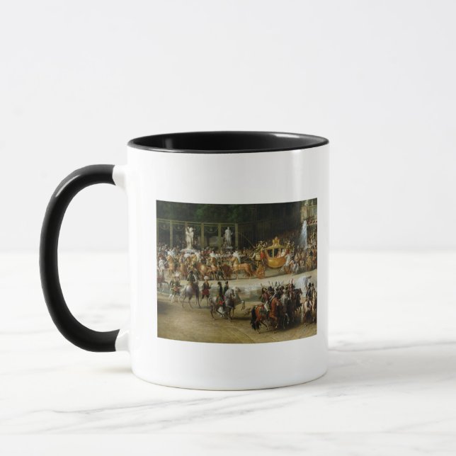 The Entry of Napoleon  and Marie-Louise Mug (Left)