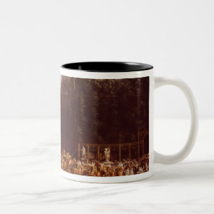 The Entry of Napoleon and Marie-Louise Two-Tone Coffee Mug