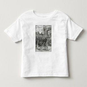 The entry of Napoleon III and Victor Emmanuel Toddler T-Shirt