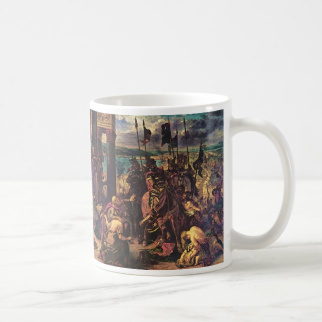 The Entry of the Crusaders into Constantinople Coffee Mug (Right)