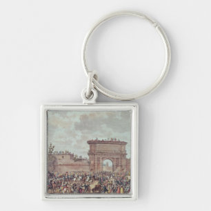 The Entry of the French into Milan Key Ring