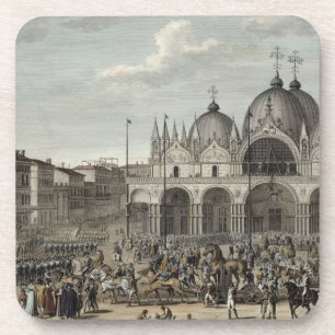 The entry of the French into Venice and the theft Coaster
