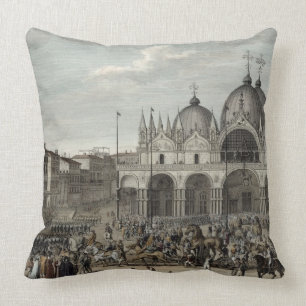 The entry of the French into Venice and the theft Cushion
