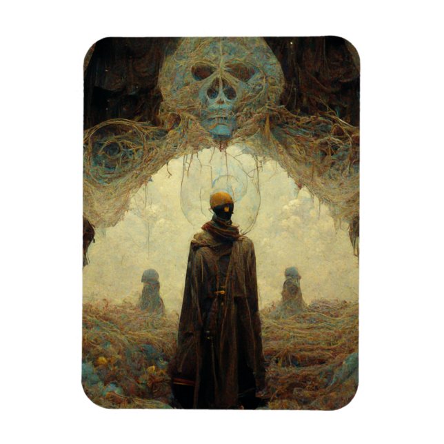 The Entryway Dark Fantasy Sci-Fi Magnet (Vertical)