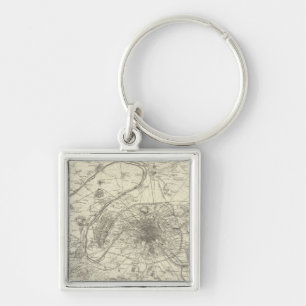 The Environs Of Paris Key Ring