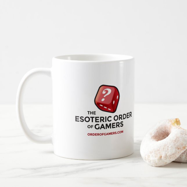 The EOG ‘Mystery Die’ Coffee Mug (With Donut)