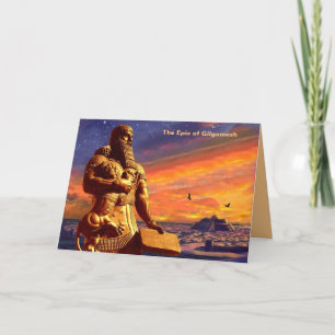 The Epic of Gilgamesh Folded Holiday Card