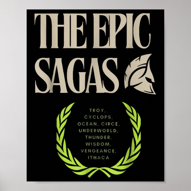 The Epic Sagas Odysseus Musical  Poster (Front)