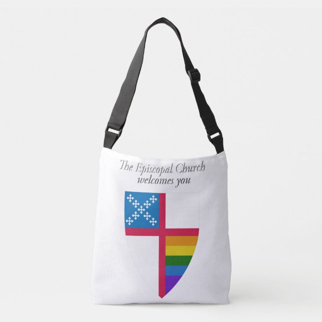 The Episcopal Church Welcomes You LGBTQ Tote Bag (Front)