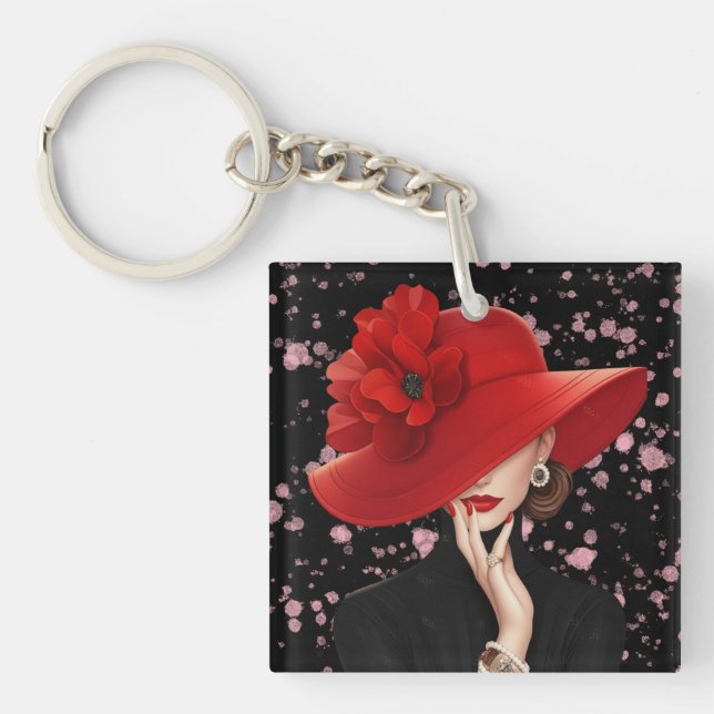 The Epitome of Elegance Acrylic Keychain (Front)