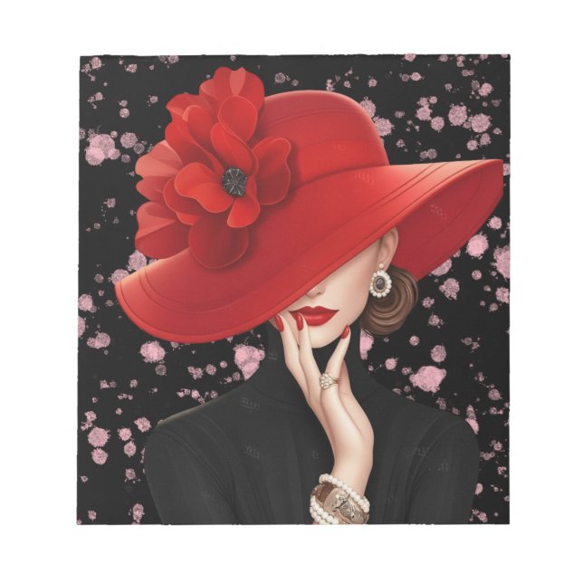 The Epitome of Elegance Notepad (Front)