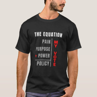 The Equation My Vote T-Shirt