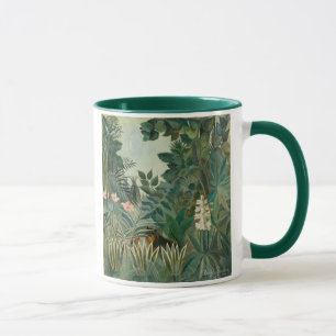 The Equatorial Jungle, 1909 (oil on canvas) Mug