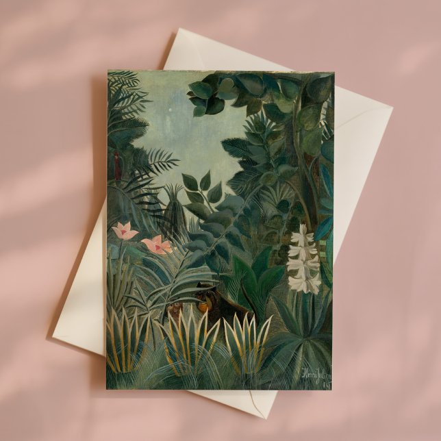 The Equatorial Jungle | Henri Rousseau Card (Creator Uploaded)