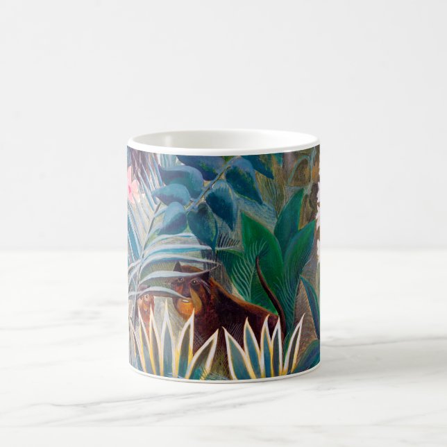 The Equatorial Jungle, Rousseau Coffee Mug (Center)