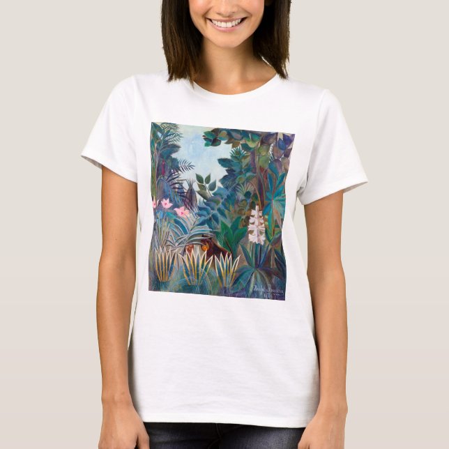 The Equatorial Jungle, Rousseau T-Shirt (Front)