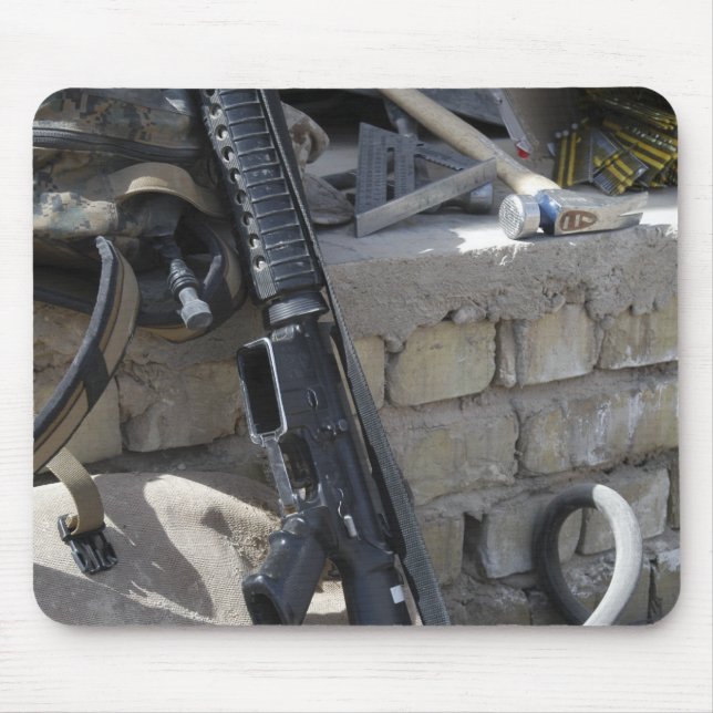 The equipment of a Marine Mouse Pad (Front)