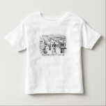 The Erection of the Tabernacle Toddler T-Shirt<br><div class="desc">English School's The Erection of the Tabernacle by the Children of Israel in the Wilderness located at a Private Collection. The The Erection of the Tabernacle by the Children of Israel in the Wilderness was created around the 19th century.</div>