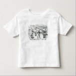The Erection of the Tabernacle Toddler T-Shirt<br><div class="desc">English School's The Erection of the Tabernacle by the Children of Israel in the Wilderness located at a Private Collection. The The Erection of the Tabernacle by the Children of Israel in the Wilderness was created around the 19th century.</div>