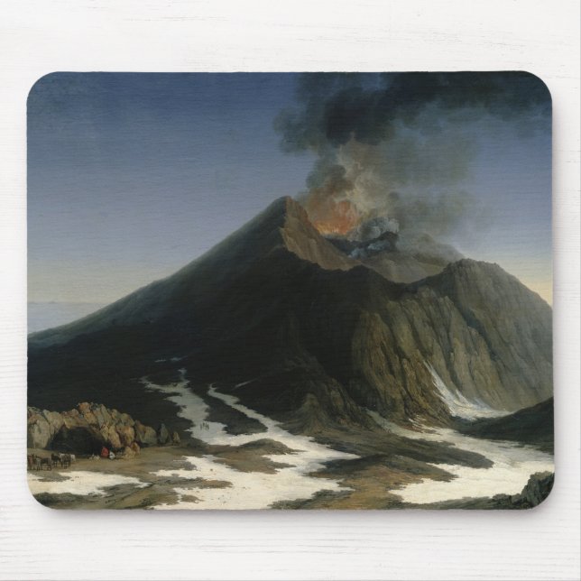The Eruption of Etna Mouse Pad (Front)