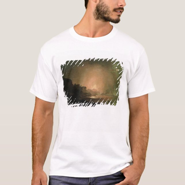 The Eruption of Mount Vesuvius T-Shirt (Front)