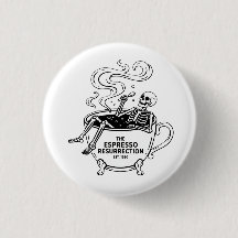 The Espresso Resurrection Funny Skeleton Coffee