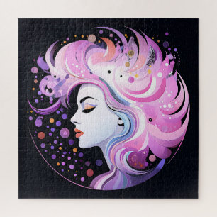 "The Essence of Elegance" Women's Beauty Jigsaw Puzzle