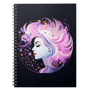 "The Essence of Elegance" Women's Beauty Notebook