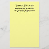 The essence of life is to care,the secret of li...