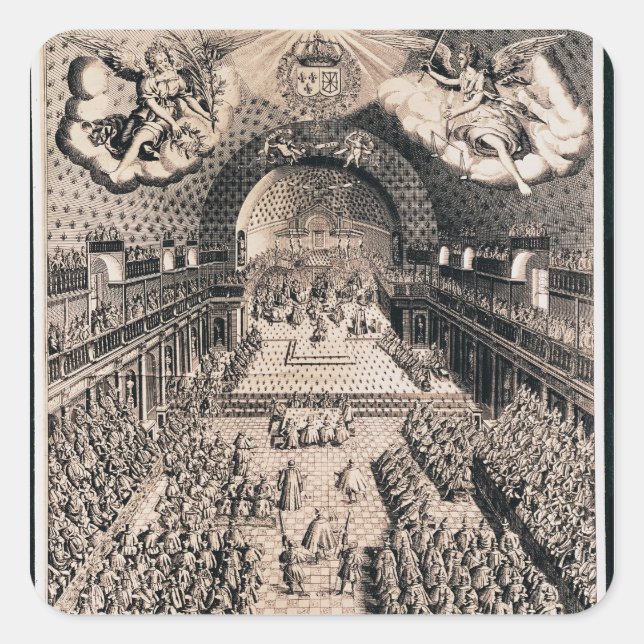 The Estates General at the Theatre Bourbon Square Sticker (Front)