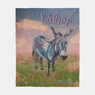 THE ESTHER CLUB FLEECE BLANKET
