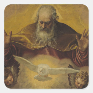 The Eternal Father Square Sticker