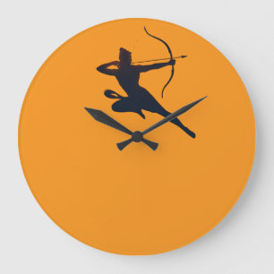 The Eternal Glow of Dussehra – Shree Ram Large Clock