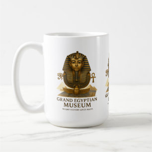 The Eternal Legacy – Grand Egyptian Museum Opening Coffee Mug