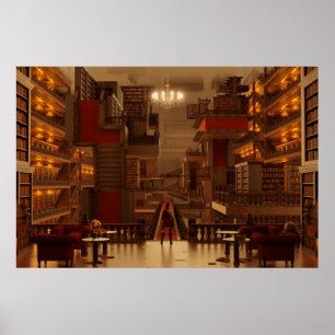 The Eternal Library Poster