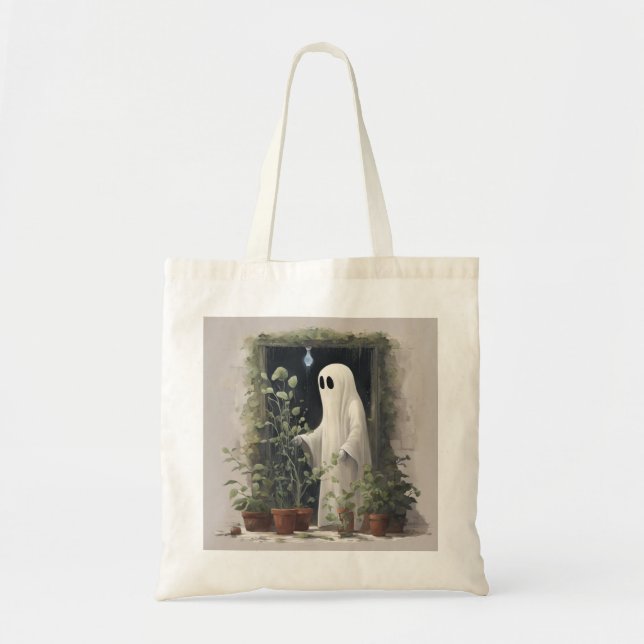 The Ethereal Gardener Tote Bag (Front)