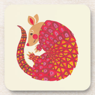 The Ethnic Armadillo Coaster