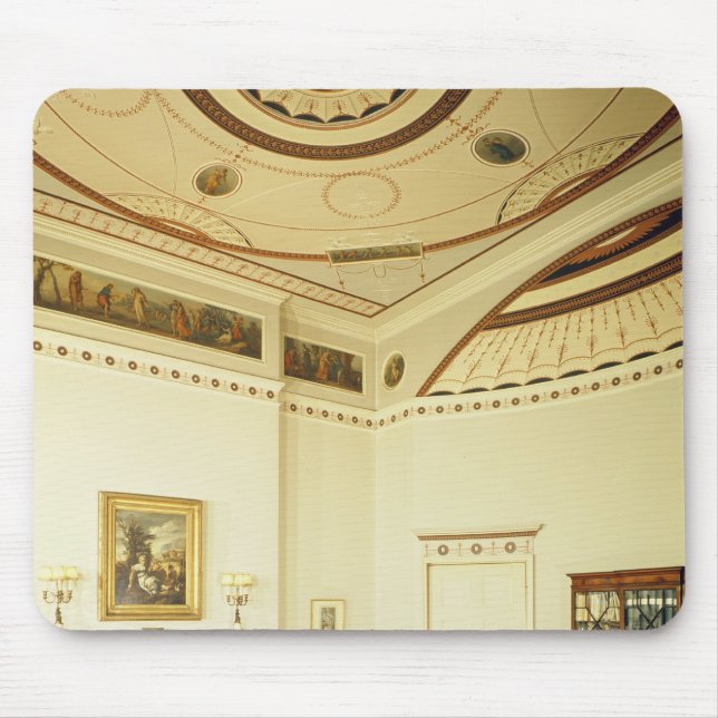 The Etruscan Room designed by Robert Adam Mouse Pad (Front)