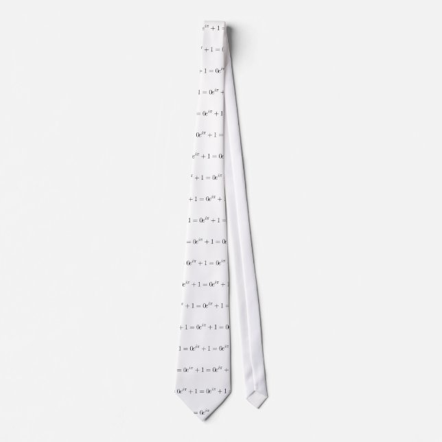 The Euler formula Tie (Front)