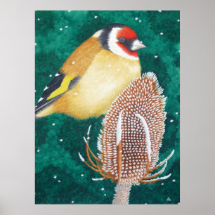 The European Goldfinch Poster