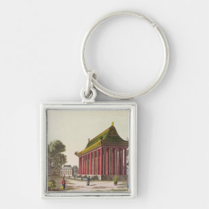 The 'European Palace' at Yuen-Ming-Yuan, illustrat Key Ring