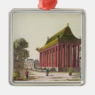 The 'European Palace' at Yuen-Ming-Yuan, illustrat Metal Tree Decoration
