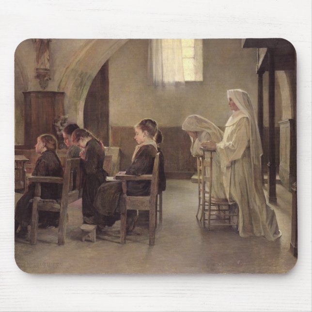 The Eve of the First Communion, before 1890 Mouse Pad (Front)