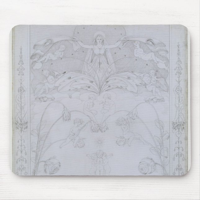 The Evening, 1803 Mouse Pad (Front)